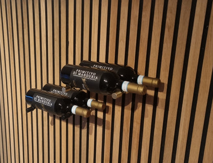 Wine Pegs – Vægmonteret Vinholder (1, 2 eller 3 Flasker)