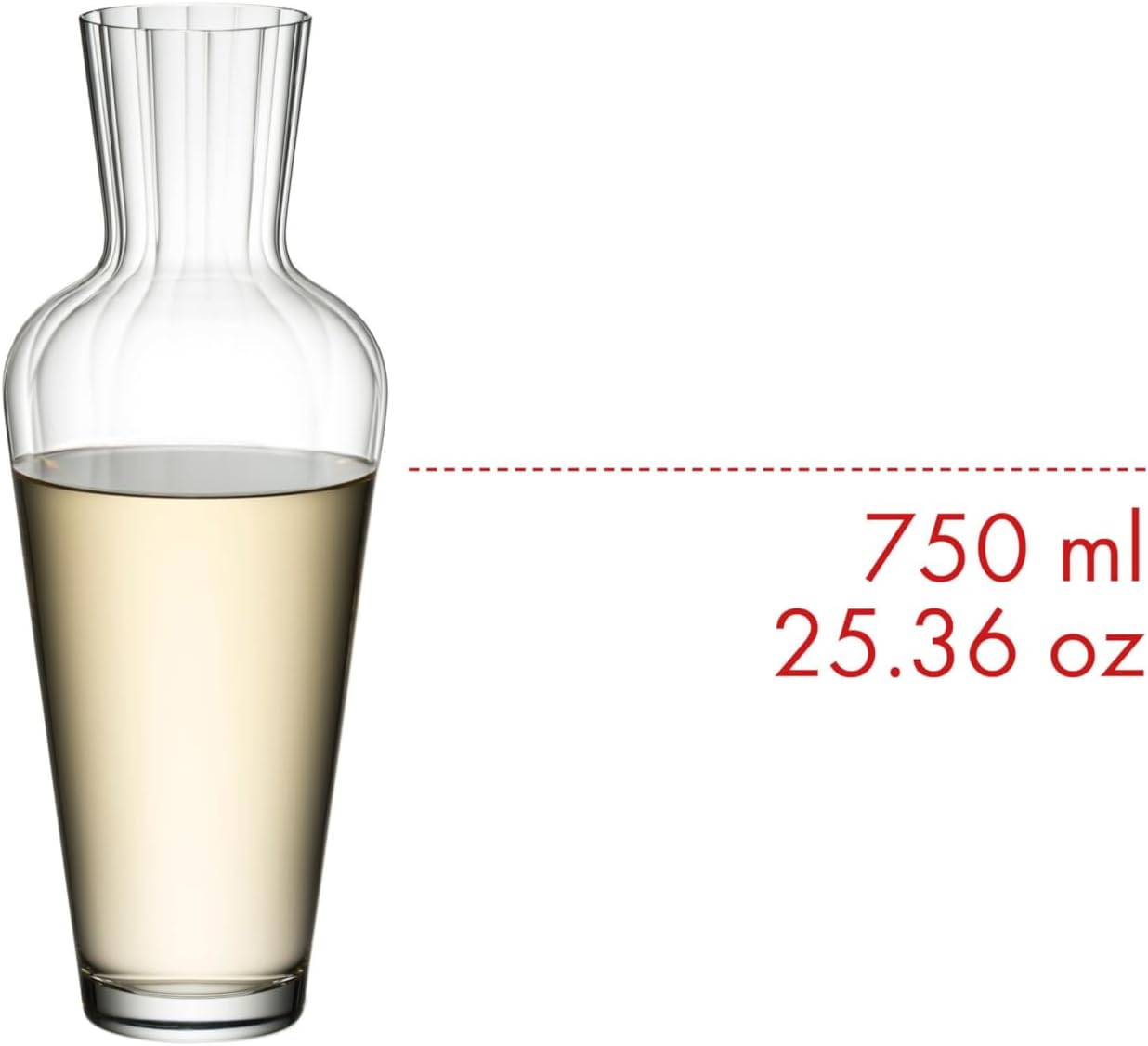 RIEDEL Mosel Dekanter - Maskinlavet i klart krystalglas