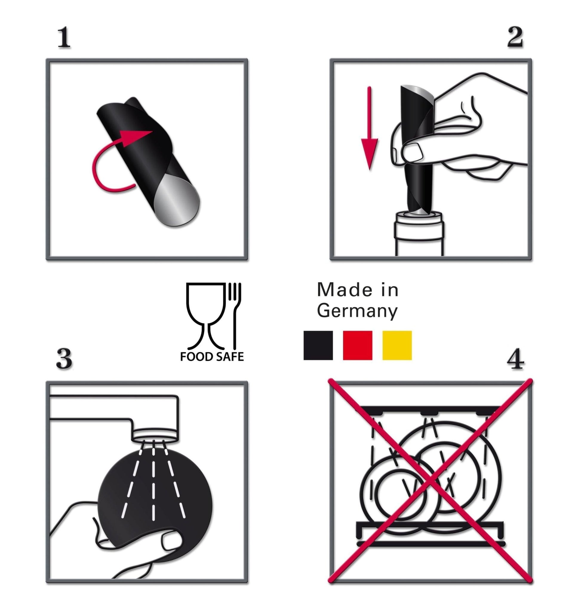 DROPSAVER® Skænkefolie - Dråbefri Flaskeindsats 10pak - FMShop