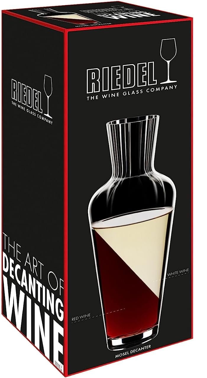 RIEDEL Mosel Dekanter - Maskinlavet i klart krystalglas - FMShop - kasse