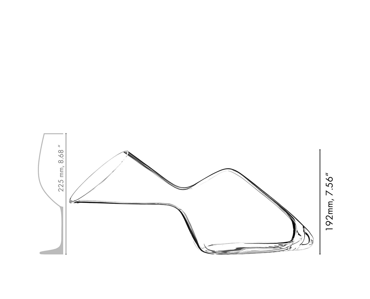 RIEDEL Tyrol Decanter – Håndlavet Krystalglas - Decanter - FMShop - Uden indhold